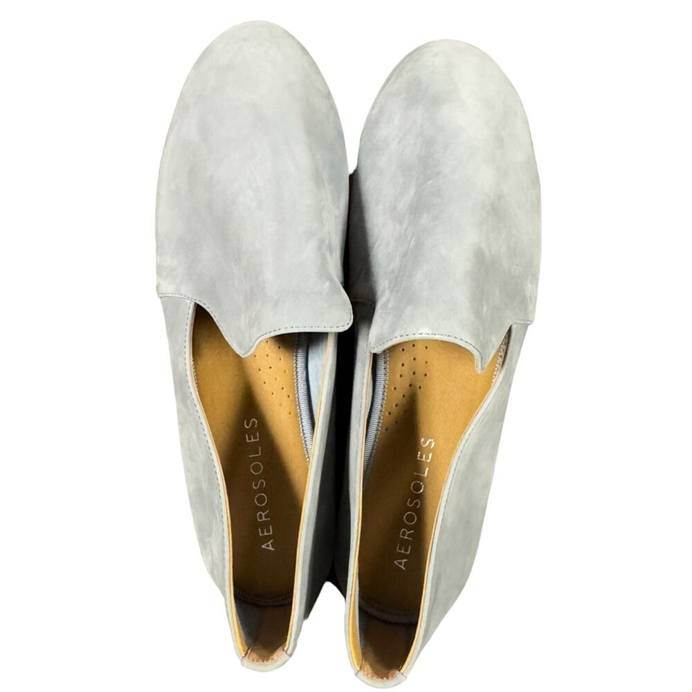 Flats/Loafers Blue Suede Aerosoles Size 9.5 NWOT